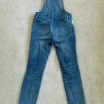 Madewell Skinny distressed Overalls in blue Adrian Wash in size xs Photo 3