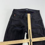 Hudson Jeans Womens 25 Black Krista Super Skinny Coated Stretch Denim Pants Photo 7