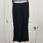 H/G Women's Black Wide Leg Pants 55%Linen/45%Viscose Size M Photo 4