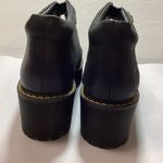 Dr. Martens Coppola Black Platform Shoes leather size 10 Photo 6