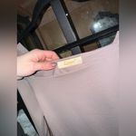 Amazon Qinsen bodysuit seamless mauve lilac blush square neck long sleeves thong skims Photo 2