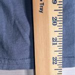 Gap Blue Crew Neck Lace Short Sleeve Top Photo 9