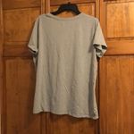 st. john's bay  Gray American Flag Americana Short Sleeve Shirt Photo 3