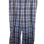 J.Crew Blue & Orange 100% Cotton High Waist Super Wide Leg Size 14 Trousers. Photo 0