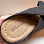 Merona Elastic Strappy Wedge Heel Sandals Black Size 9.5 Photo 4