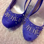 Rachel Roy RACHEL  Rflenaya Suede Studded Heels Photo 2