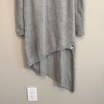 One Teaspoon Wool Mohair Sweater Cover Up Dress XS Grey Photo 3