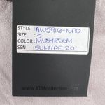 ATM Grey Suede Moto Jacket Size Small New Photo 6