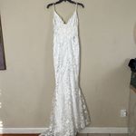 House Of CB House‎ of CB S D-DD 'Solene' White Lace Bridal Wedding Gown NWOT size S Photo 9