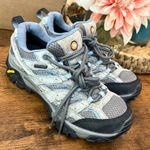 Merrell  Moab 2 Hiking Shoes Womens Size 5.5 Running Sneaker Smoke Gray & Blue Photo 0