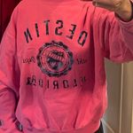 Comfy Sweatshirt Beach Florida Cotton Destin Pink Pullover Womens Medium Photo 10