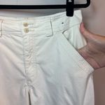 Abercrombie & Fitch  Curve Love Cargo Pants Cream Carpenter  Women's Size 10 Long Photo 5