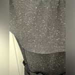 Charlotte Russe Black and Silver Sparkle jumpsuit Photo 4