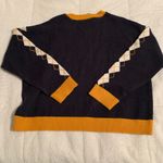 Tommy Hilfiger Women’s  Denim Argyle Sweater Photo 4