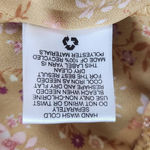 Pink Rose  Gold and Pink Floral Blouse NWT Size Small Boho Cropped Top Photo 9