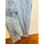 A.P.C. Blue Denim 100% Cotton Stonewash Tie Back Loose Fit Jumpsuit Size 38 Photo 6
