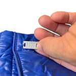 LUCY Lightweight Blue Packable Puffer Vest, size small Photo 5