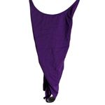 PacSun  Eco Purple Rita Tie Back Ruched One Piece Swimsuit Size Small Photo 2