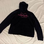 SoulCycle  Black Sweatshirt with Pink Graphic lips Photo 0