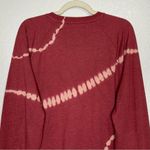 Sonoma  Red Tie Dye Crewneck Long Sleeves Sweatshirt Photo 6