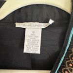 Sarah Spencer Black Linen Beaded Blazer Women’s 12 Shirt Boho Photo 7