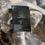 Farm Rio Long-Sleeve V-Neck Printed Tie-Front Midi Dress Size Small Photo 8