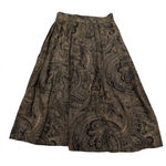 Rena Rowan WOMEN'S  for Saville Brown PAISLEY PATTERN SKIRT- SIZE 8 Photo 0