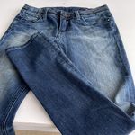 Vigoss Euc jeans with black patent accents, size 27 in size 3/4 Photo 0