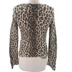 Skull Cashmere  Zan leopard print cashmere sweater sz XS Photo 2