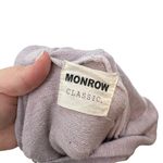 Monrow Classic Supersoft Zip Up Hoody Light Lavender Purple Size Small Photo 8