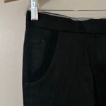 Stella McCartney Black Linen Straight Leg Trousers Size 36 Photo 7