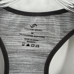 Shadow Sport Heather Gray Removable Padded Racerback Sports Bra Women's Medium Photo 2