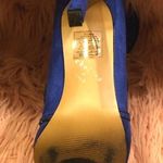 Chelsea and Zoe Blue Cut Out Shoes Photo 6