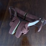 A New Day Like New Women's Tan Faux Suede Brown Platform Heels Photo 4