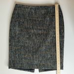 Calvin Klein Womens Multicolor Tweed Pencil Skirt Sz 4 | Office Career Classic Photo 7