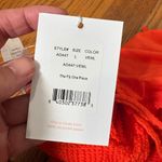 ANDIE The Fiji One Piece Seersucker Vermillion Orange size L NWT Photo 6