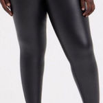 Torrid Black Vegan Faux Leather High Rise Pants Leggings Size 1X Photo 0