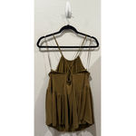 Urban Outfitters  Venus High-Neck Tunic Olive Green Top Photo 4