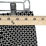 J.Jill Skirt Womens M Petite Black White Geometric Ponte Pencil Pull On Stretch Photo 3
