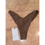 Lovewave The Stassi Bikini Bottoms in Dark Brown Small New Womens Swimsuit Photo 4