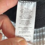 The Comfy Black Knit Shorts Elastic Drawstring Waist Cotton Photo 6