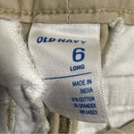 Old Navy  Sweetheart Khaki Pants, Size 6 Long Photo 4