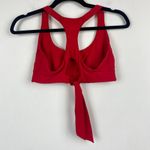 Everything But Water EBW  Scoop Front‎ Racerback Red Bikini Hipster 2-Piece S/M Photo 8