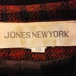 Jones New York 100% lambs wool plaid jacket 10 Photo 6