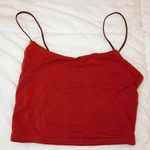 PacSun Red Crop Top Photo 0