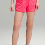 Lululemon Hotty Hot Low-Rise Lined Short 4" Size 8 - Lip Gloss Photo 0
