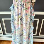 Shoshanna Fontaine Floral Triana Dress Maxi Flowers size 6 NWT Photo 3