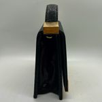 Brian Atwood Gorgeous Vintage Black Leather Evening Clutch Purse Bag ❤️❤️ Photo 3