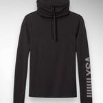 VICTORIA'S SECRET SPORT VSX Women's Long Sleeve Cowl Neck Shirt Small | EUC Black Photo 0