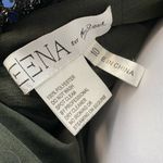 Mac Duggal Midnight Blue Cowl Back Boat Neck Sequined Evening Gown 12 $398 26331 Photo 13